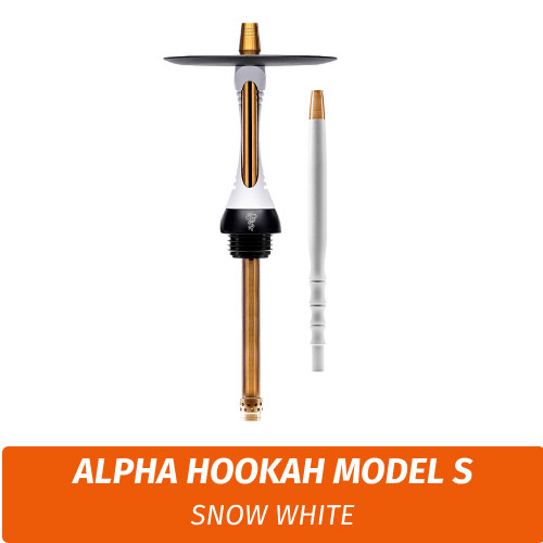 Кальян Alpha Hookah Model S Snow White Кальян Alpha Hookah Model S Snow White