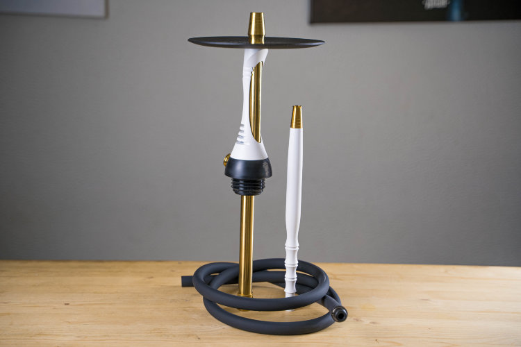 Кальян Alpha Hookah Model S Snow White Кальян Alpha Hookah Model S Snow White