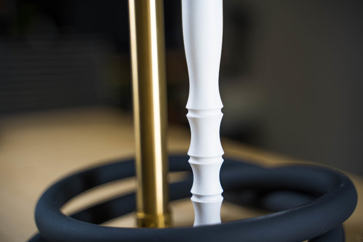 Кальян Alpha Hookah Model S Snow White Кальян Alpha Hookah Model S Snow White
