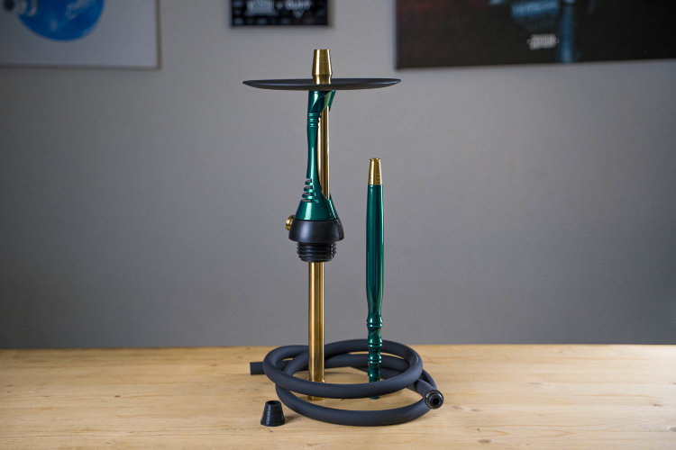 Кальян Alpha Hookah Model S Green Candy Кальян Alpha Hookah Model S Green Candy