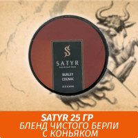 Табак Satyr Old School 25 гр BURLEY COGNAC