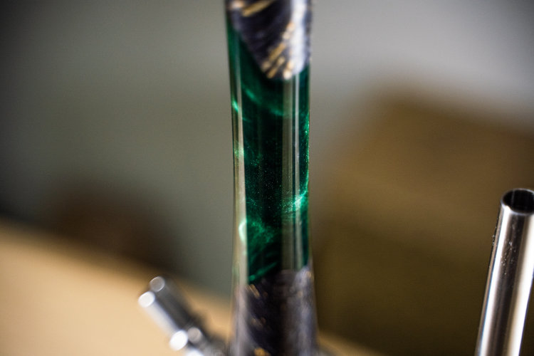 Кальян DSH Exclusive Emerald Black Кальян DSH Exclusive Emerald Black