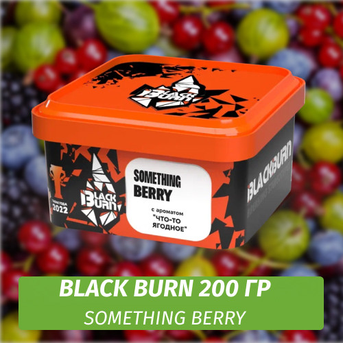 Табак Black Burn 200 гр Something Berry (Что-то Ягодное) Табак Black Burn 200 гр Something Berry (Что-то Ягодное)