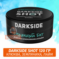 Табак Darkside Shot 120 гр Столичный Бит (Клюква, Земляника, Лайм)