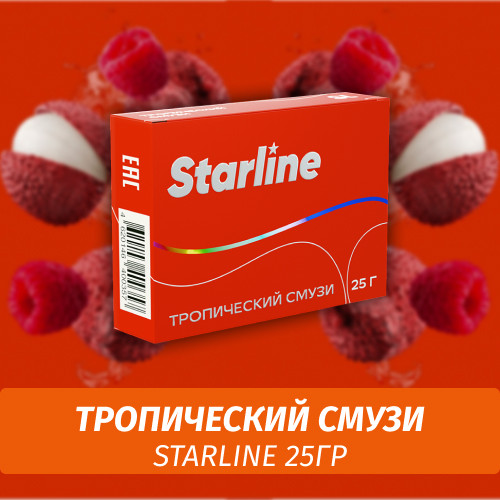 Табак Starline 25 гр Тропический Смузи Табак Starline 25 гр Тропический Смузи