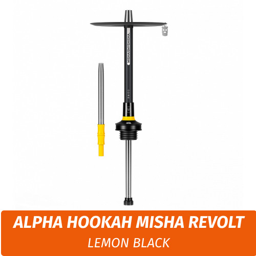 Кальян Alpha Hookah Misha Revolt Lemon Black