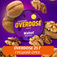 Табак Overdose 25g Walnut (Грецкий Орех)