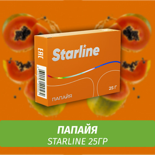 Табак Starline 25 гр Папайя Табак Starline 25 гр Папайя