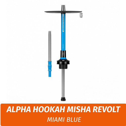 Кальян Alpha Hookah Misha Revolt Miami Blue Кальян Alpha Hookah Misha Revolt Miami Blue