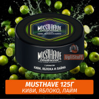 NEW Табак Must Have 125 гр - Киви, яблоко и лайм