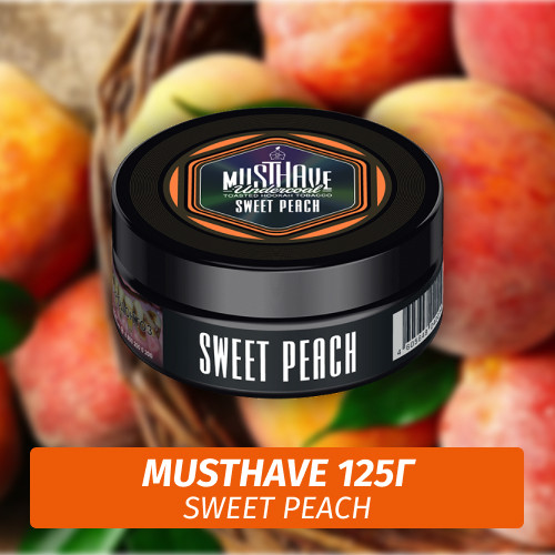 Табак Must Have 125 гр - Sweet Peach (Сладкий Персик) Табак Must Have 125 гр - Sweet Peach (Сладкий Персик)
