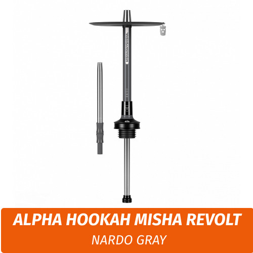 Кальян Alpha Hookah Misha Revolt Nardo Gray