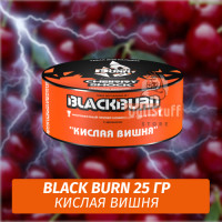 Табак Black Burn 25 гр Cherry Shock (Кислая вишня)