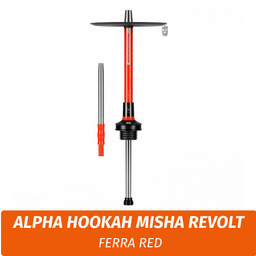 Кальян Alpha Hookah Misha Revolt Ferra Red Кальян Alpha Hookah Misha Revolt Ferra Red