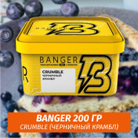 Табак Banger ft Timoti 200 гр Crumble (Черничный Крамбл)