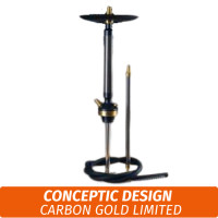 Кальян Conceptic Design Carbon Gold Limited