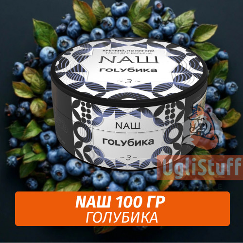 Табак Naш - Голубика (100г)