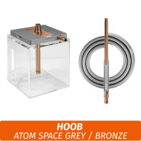 Кальян Hoob Atom Space grey / bronze