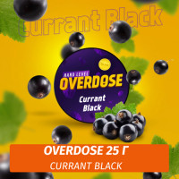 Табак Overdose 25g Currant Black (Чёрная смородина)