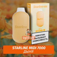 Одноразовая ЭС Starline Midi Дыня 7000