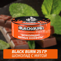 Табак Black Burn 25 гр After Eight (Шоколад Мята)