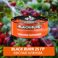 Табак Black Burn 25 гр Cranberry Shock (Кислая клюква)