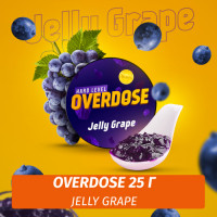 Табак Overdose 25g Jelly Grape (Виноградный Джем)