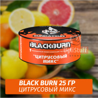 Табак Black Burn 25 гр Sundaysun (Цитрусовый Микс)