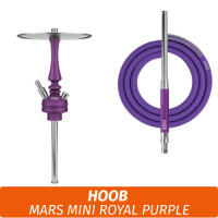 Кальян Hoob Mars Mini Royal Purple (Комплект с мундштуком и шлангом)