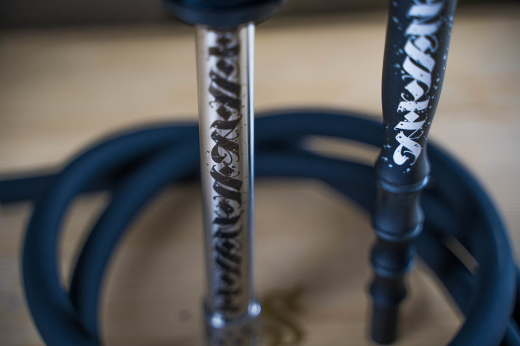 Кальян Alpha Hookah Model X Black Artist Collection by Pavel Almazov Кальян Alpha Hookah Model X Black Artist Collection by Pavel Almazov