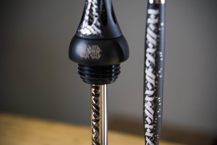 Кальян Alpha Hookah Model X Black Artist Collection by Pavel Almazov Кальян Alpha Hookah Model X Black Artist Collection by Pavel Almazov