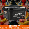 Табак Deus 250 гр - Love is (Клубника банан жвачка)