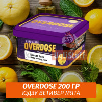 Табак Overdose De Parfum 200g Kvazar Yuzu (Юдзу, ветивер, мята)
