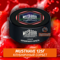 NEW Табак Must Have 125 гр - Клубничный Сорбет