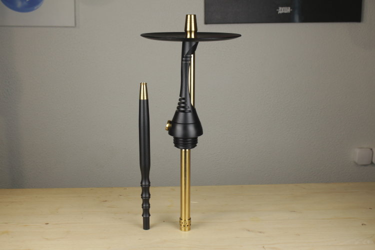 Кальян Alpha Hookah Model S Black Matte