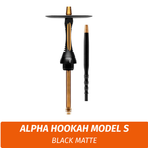 Кальян Alpha Hookah Model S Black Matte Кальян Alpha Hookah Model S Black Matte