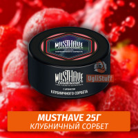 NEW Табак Must Have 25 гр - Клубничный Сорбет