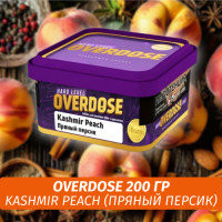 Табак Overdose 200g Kashmir Peach (Пряный Персик)