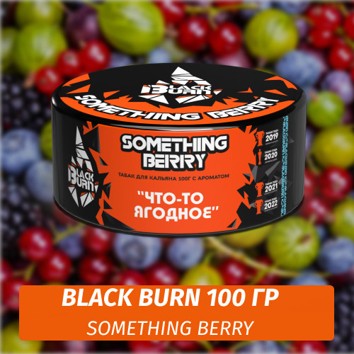 Табак Black Burn 100 гр Something Berry Табак Black Burn 100 гр Something Berry