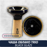 Чаша для кальяна Облако TRIO - Black Glaze Чаша для кальяна Облако TRIO - Black Glaze
