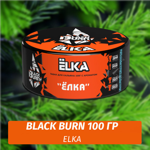 Табак Black Burn 100 гр Elka