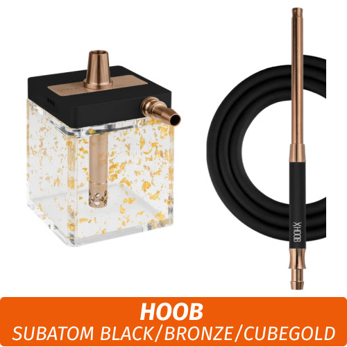 Кальян Hoob subAtom - Black/Bronze/CubeGold
