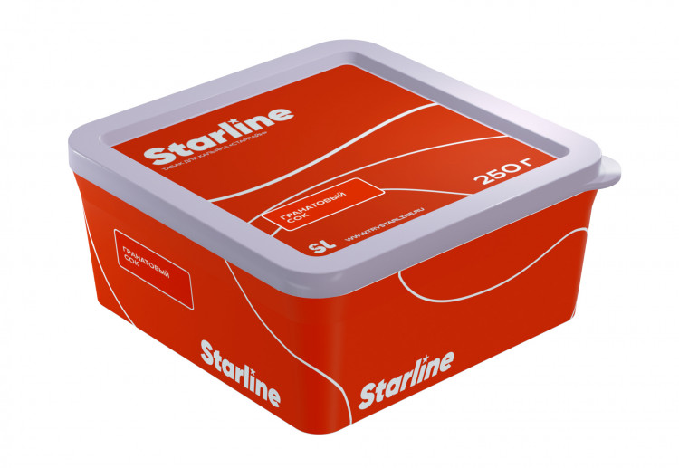 Табак Starline 250 гр Гранатовый Сок Табак Starline 250 гр Гранатовый Сок