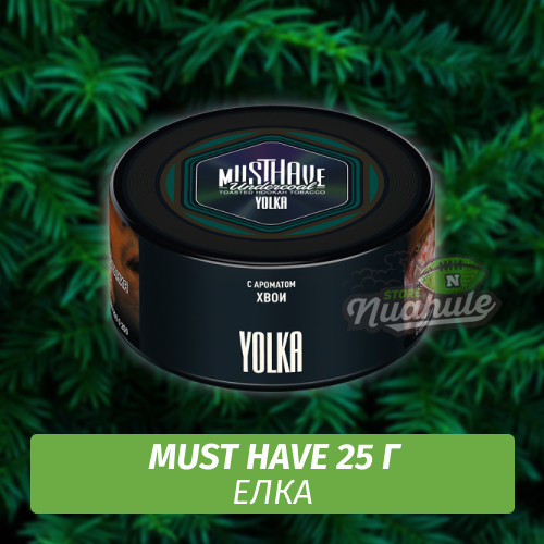 Табак Must Have 25 гр - Хвойный Лес (Yolka) Табак Must Have 25 гр - Хвойный Лес (Yolka)