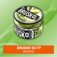 Brusko 50 гр Мохито (Бестабачная смесь)