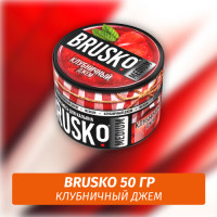 Brusko 50 гр Клубничный Джем (Бестабачная смесь)