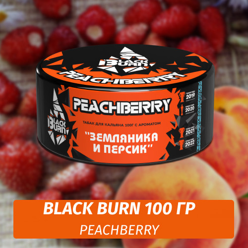 Табак Black Burn 100 гр PeachBerry (Персик-Земляника) Табак Black Burn 100 гр PeachBerry (Персик-Земляника)