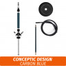 Кальян Conceptic Design Carbon Blue Кальян Conceptic Design Carbon Blue