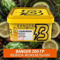 Табак Banger ft Timoti 200 гр Evergreen (Фейхоа Можевельник)
