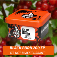 Табак Black Burn 200 гр Red Currant (Красная Смородина)